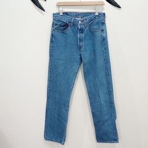 Levi's 501-0193 Button-Fly Denim Jeans Original size 31x32. Current size 30x31